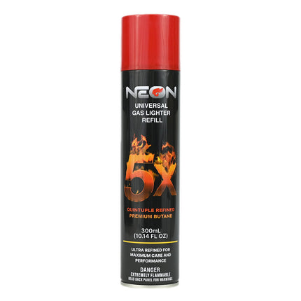 NEON 5x Butane Gas - 300ml