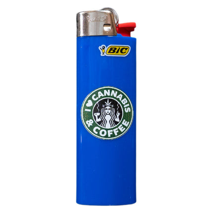 Bic Lighter - Coffee Cannabis Brand Parody - Single