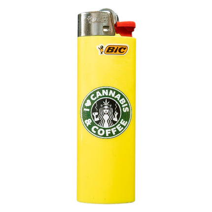 Bic Lighter - Coffee Cannabis Brand Parody - Single