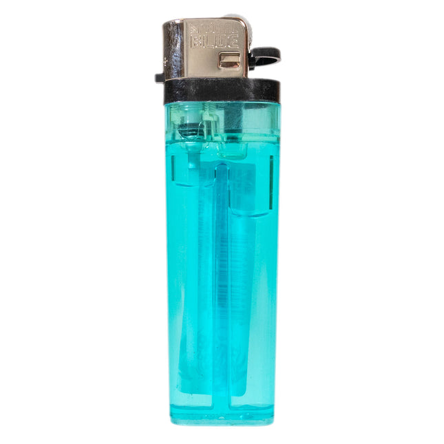 Special Blue Flint Lighter - Translucent Cyan - 1pc