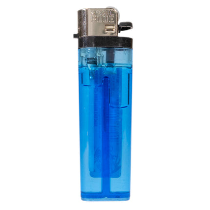 Special Blue Flint Lighter - Translucent Dark Blue - 1pc
