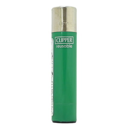 Clipper Reusable Lighter - Single (Green)
