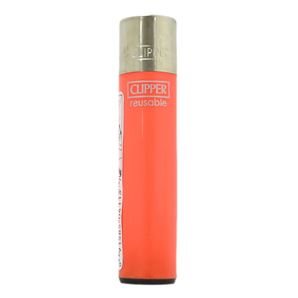 Clipper Reusable Lighter - Single (Orange)