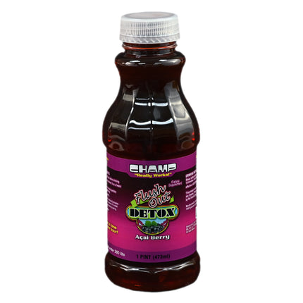 Champ Flush Out Detox - Acai Berry - 16oz