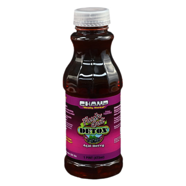 Champ Flush Out Detox - Acai Berry - 16oz
