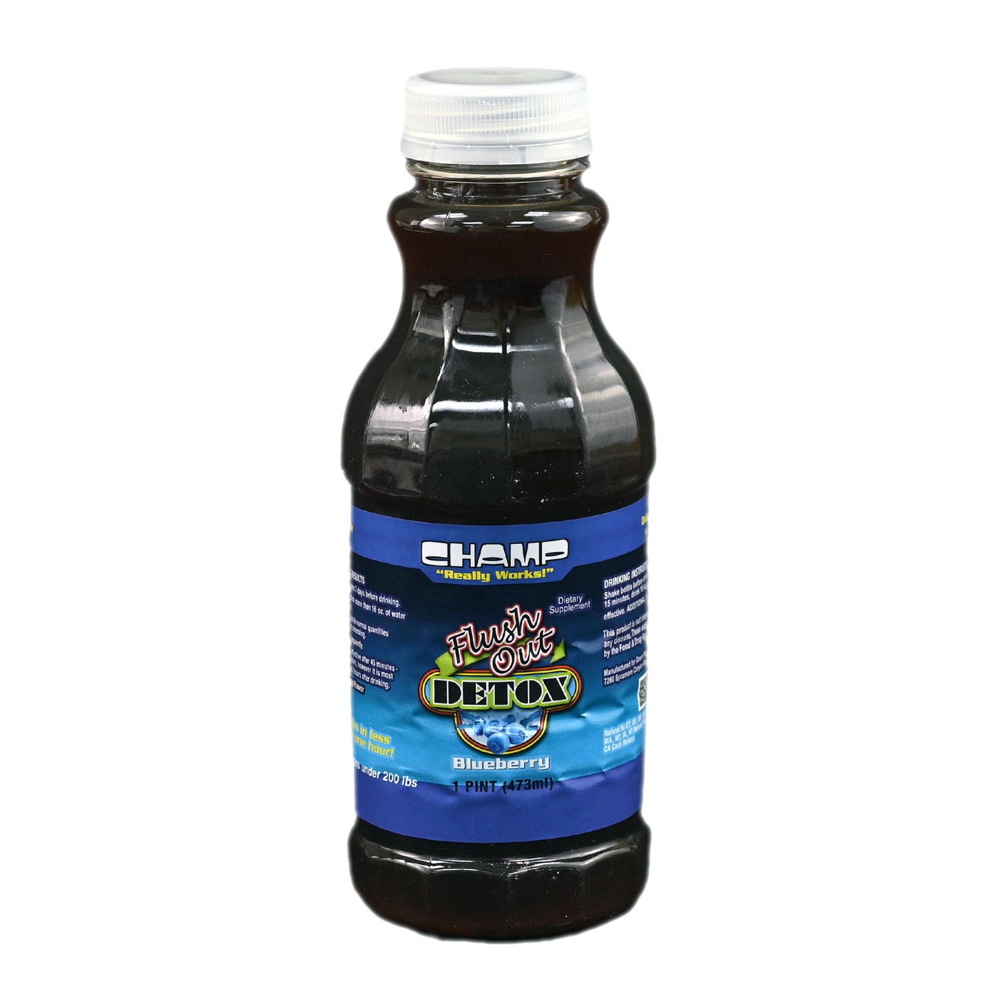 Champ Flush Out Detox - Blueberry - 16oz