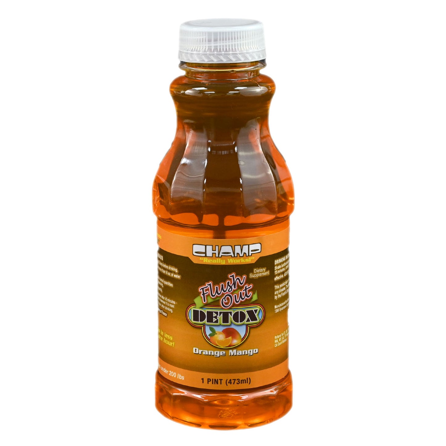 Champ Flush Out Detox - Orange Mango - 16oz