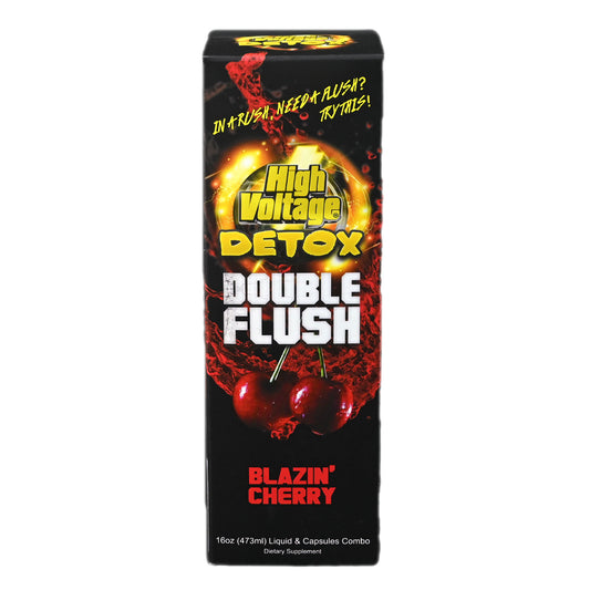 High Voltage Double Flush Detox - Blazin' Cherry - 16oz