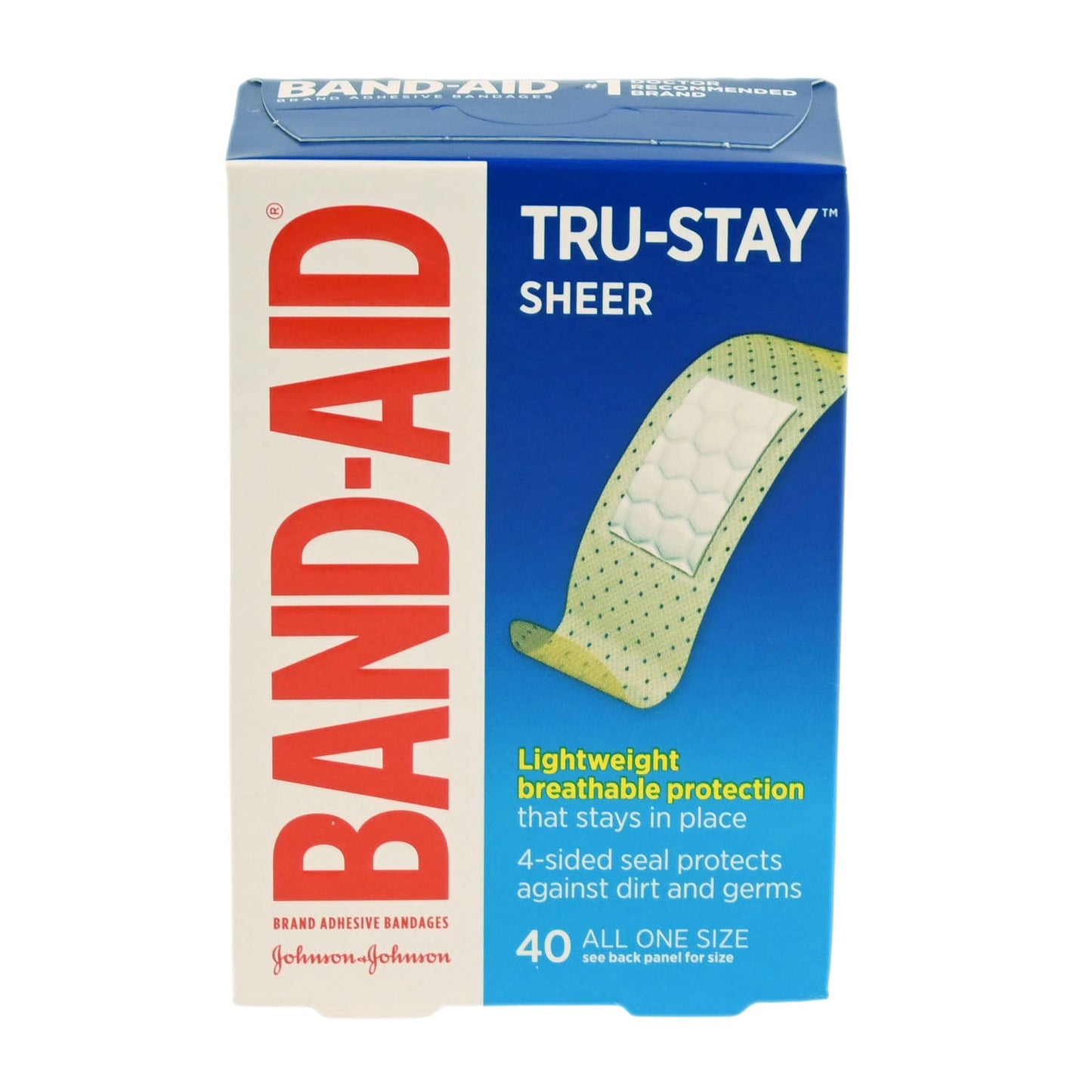 Band-Aid Tru-Stay Sheer Bandages - 40ct