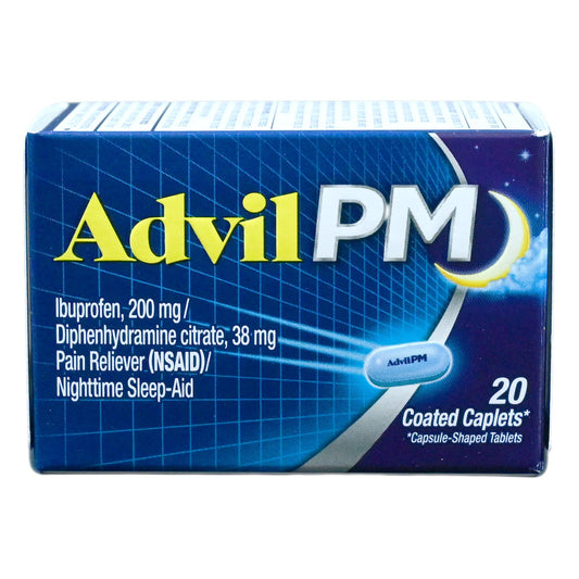 Advil PM Ibuprofen 200mg Caplets - 20ct