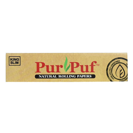 PurPuf King Slim Rolling Papers - 32ct