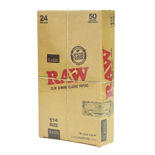 RAW Classic 1 1/4 Rolling Papers - 24pk (1200ct)